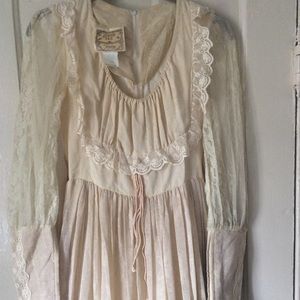 Gunne Sax Fancy Maxi Gown